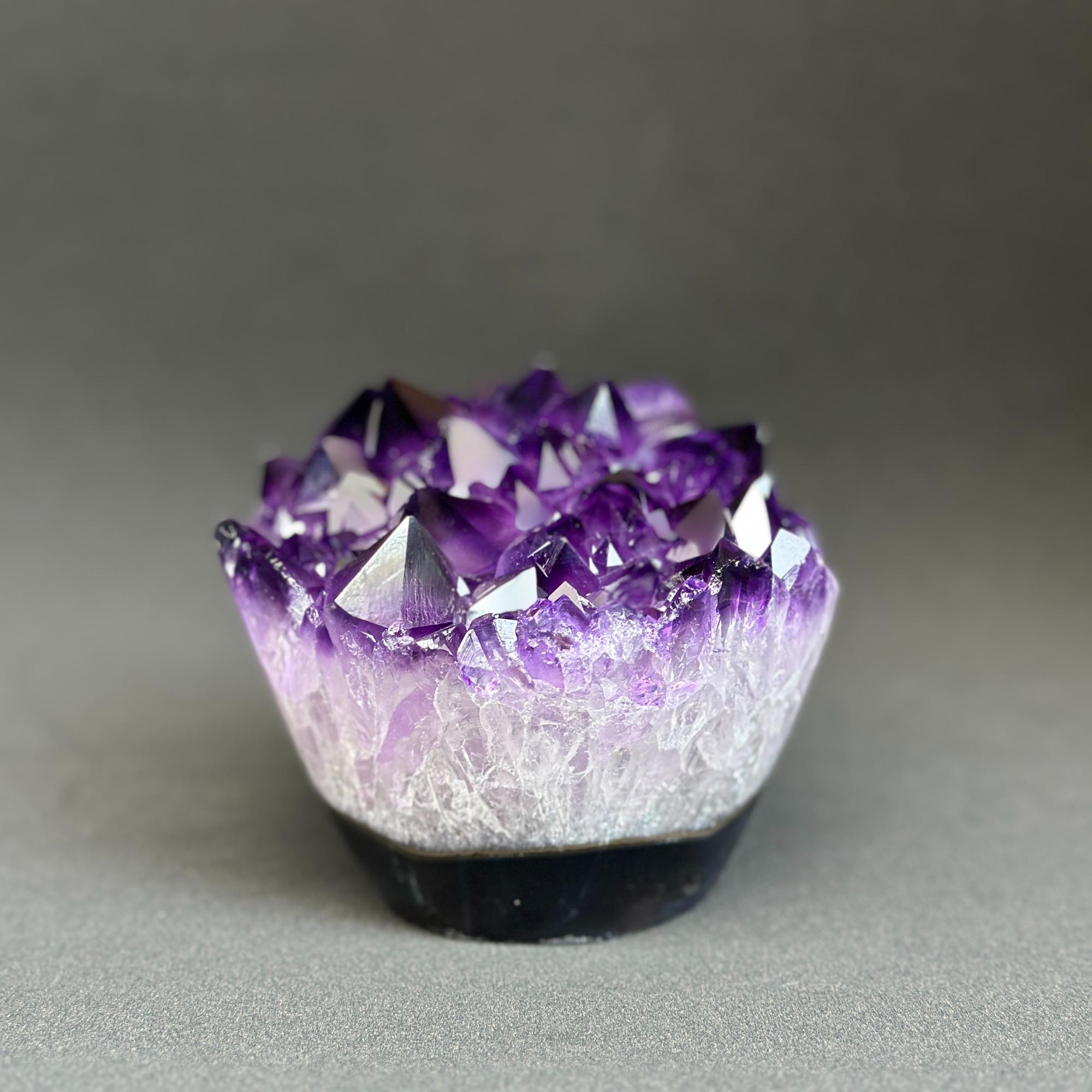 amethyst stone for decor