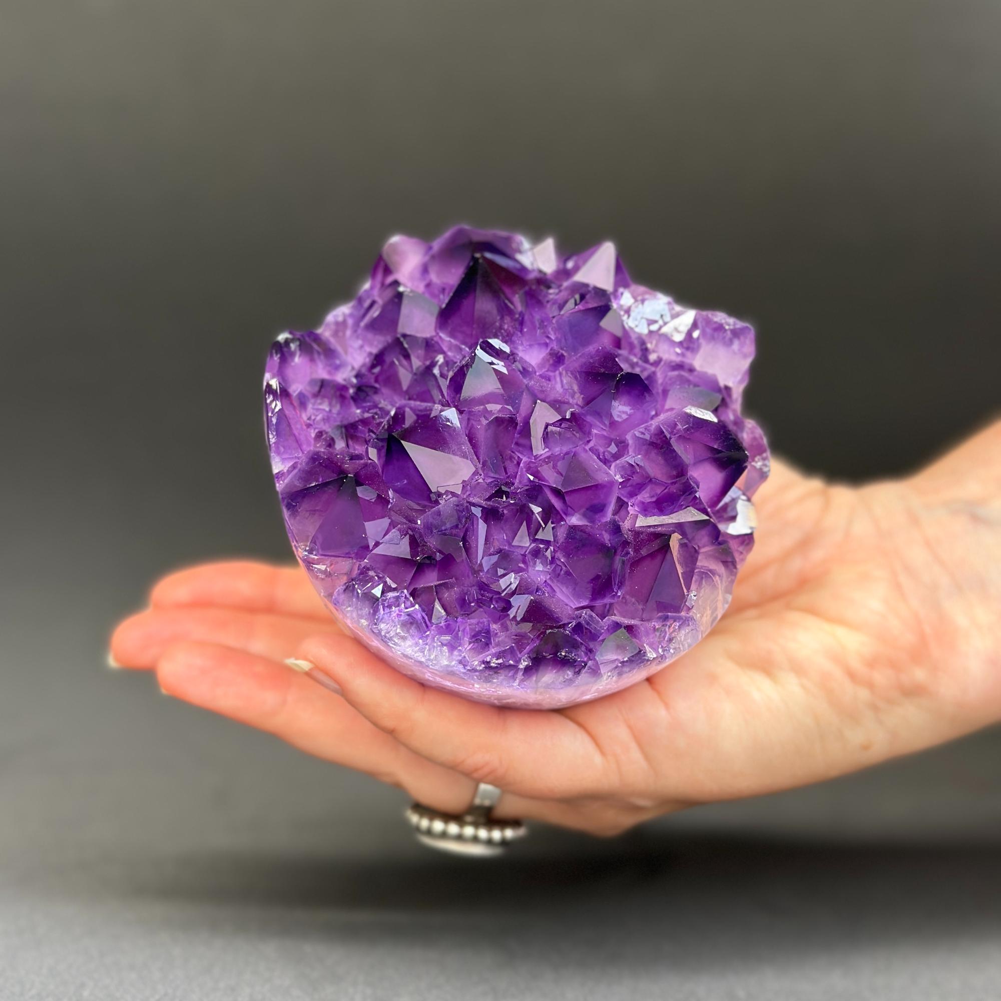 huge amethyst points