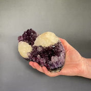 Large amethyst cluster, anniversary wedding gift, AA quality amethyst