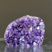 Amethyst cave, crystal purple amethyst