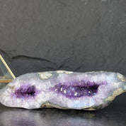 Amethyst and Agate Geode Cave, Large Cave shaped, wonderful piece for collectors, Full polished, Stunning decor Crystal