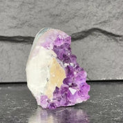 amethyst with calcite and microcristal