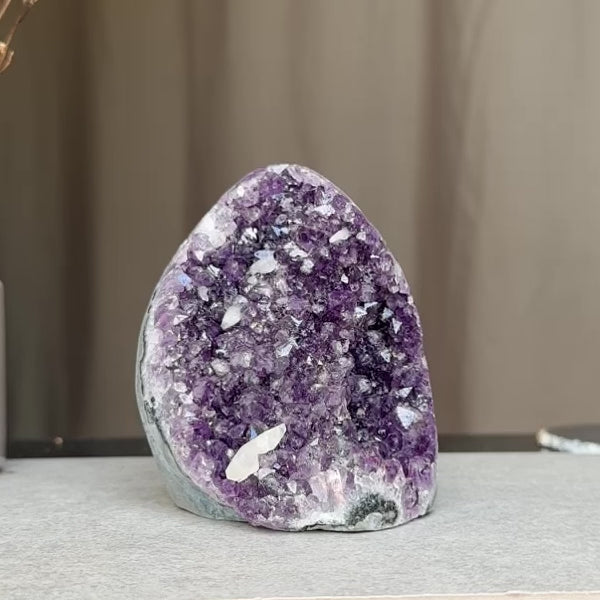 Deep Purple Amethyst Stone