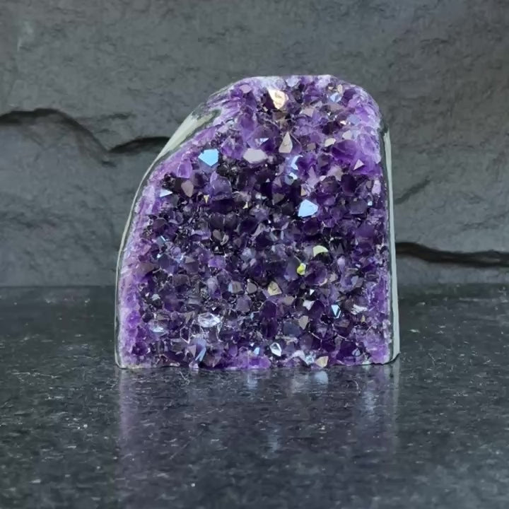4 Lb Amethyst Cave Geode with Agate formations, Huge Crystal Cluster for Collectors