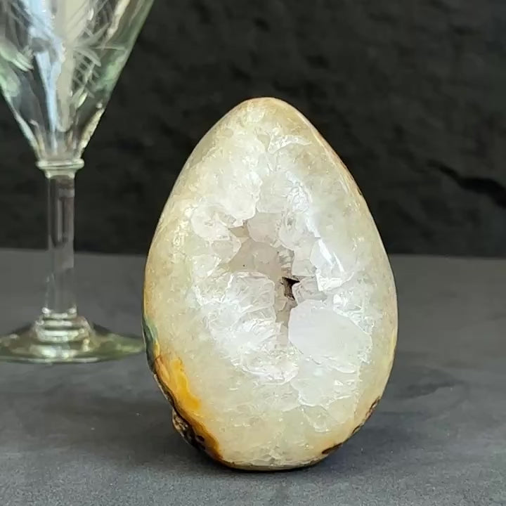 quartz geode egg