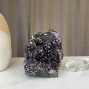 Amethyst cluster on SALE, Amethyst with agate formations