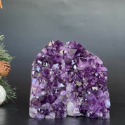 Amethyst Bookends, Supersized Geode bookends, Premium quality crystals, extra large geode bookends