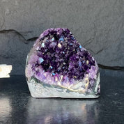 Amethyst cathedral stone for home decor, stunning AAA grade geode from Uruguay