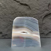 agate bookend set