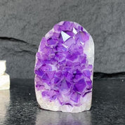 Cathedral Amethyst geode, Unique raw amethyst cluster