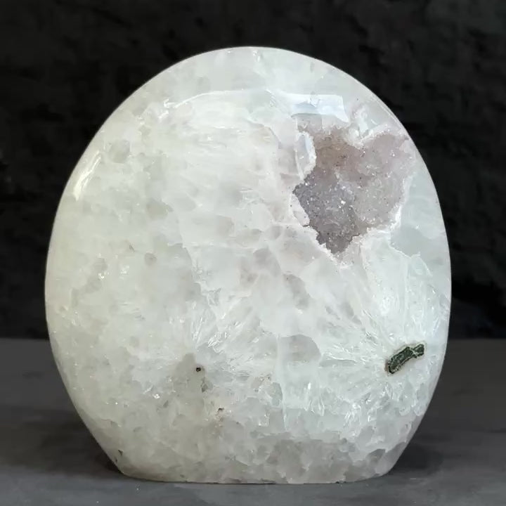 White quartz crystal, Semi precious stone