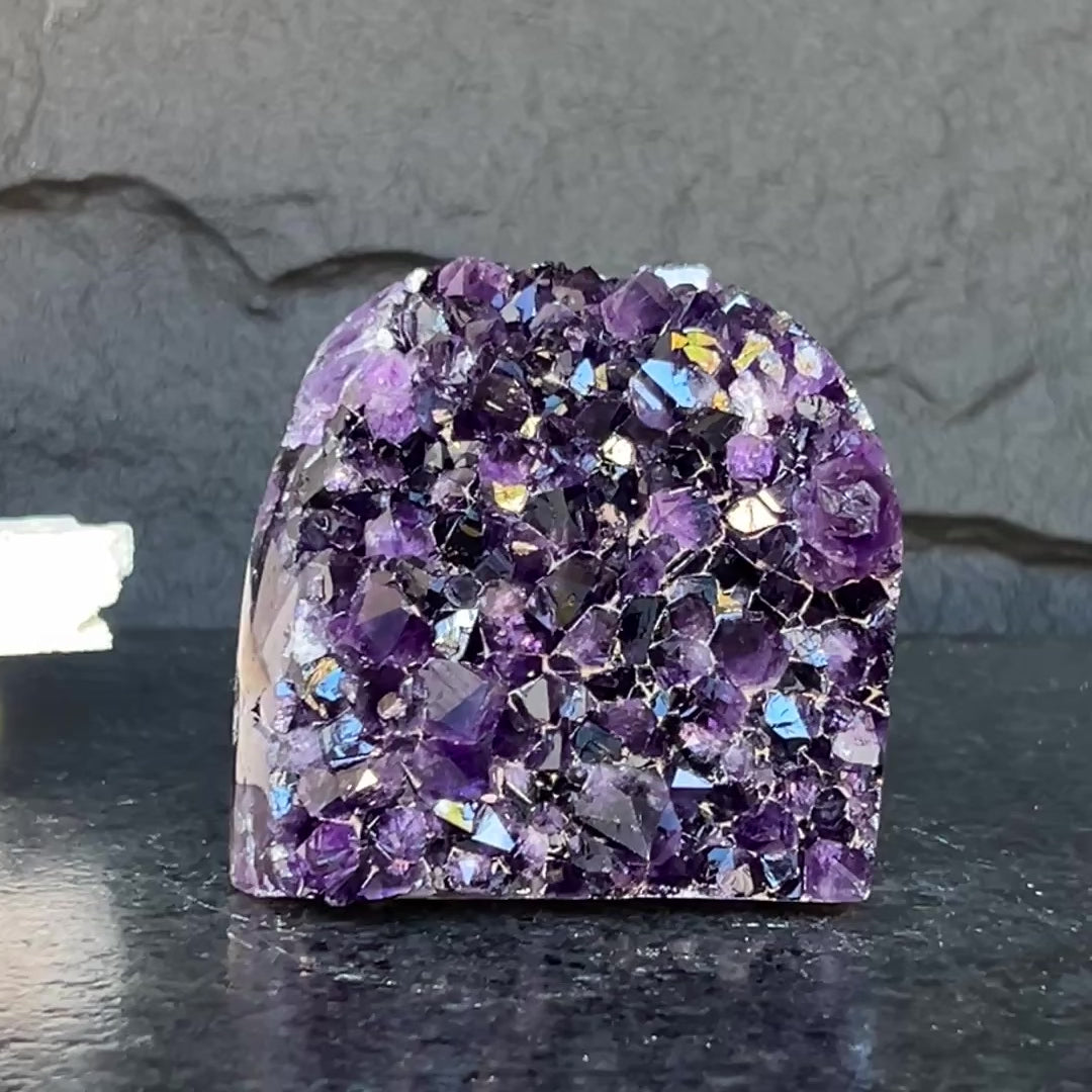 Amethyst Cave Geode with Agate formations, Huge Crystal Cluster for Collectors