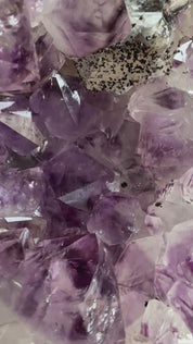 amethyst crystal egg
