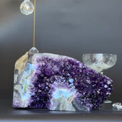 Top Grade Amethyst Geode, 5 inches Tall