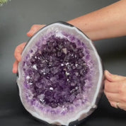 Extra Quality Amethyst Geode Cave, Natural Amethyst crystal