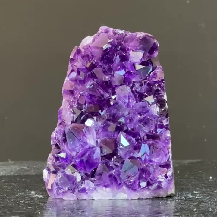Amethyst raw stone, Cathedral amethyst, large crystal cluster