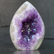 Outstanding Natural Amethyst Crystal Geode, Amethyst Egg for collectors