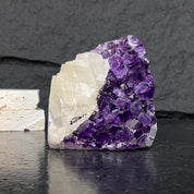 Large Amethyst geode Unique raw dark huge crystal cluster