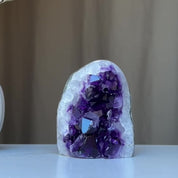 Cut Base Amethyst, Self Standing Crystal Cluster, Free Standing Amethyst