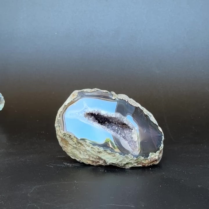 Amethyst Geode Cave, Deep Purple Amethyst crystal