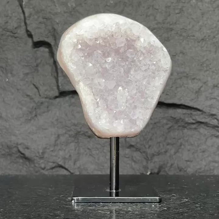 quartz crystal with display