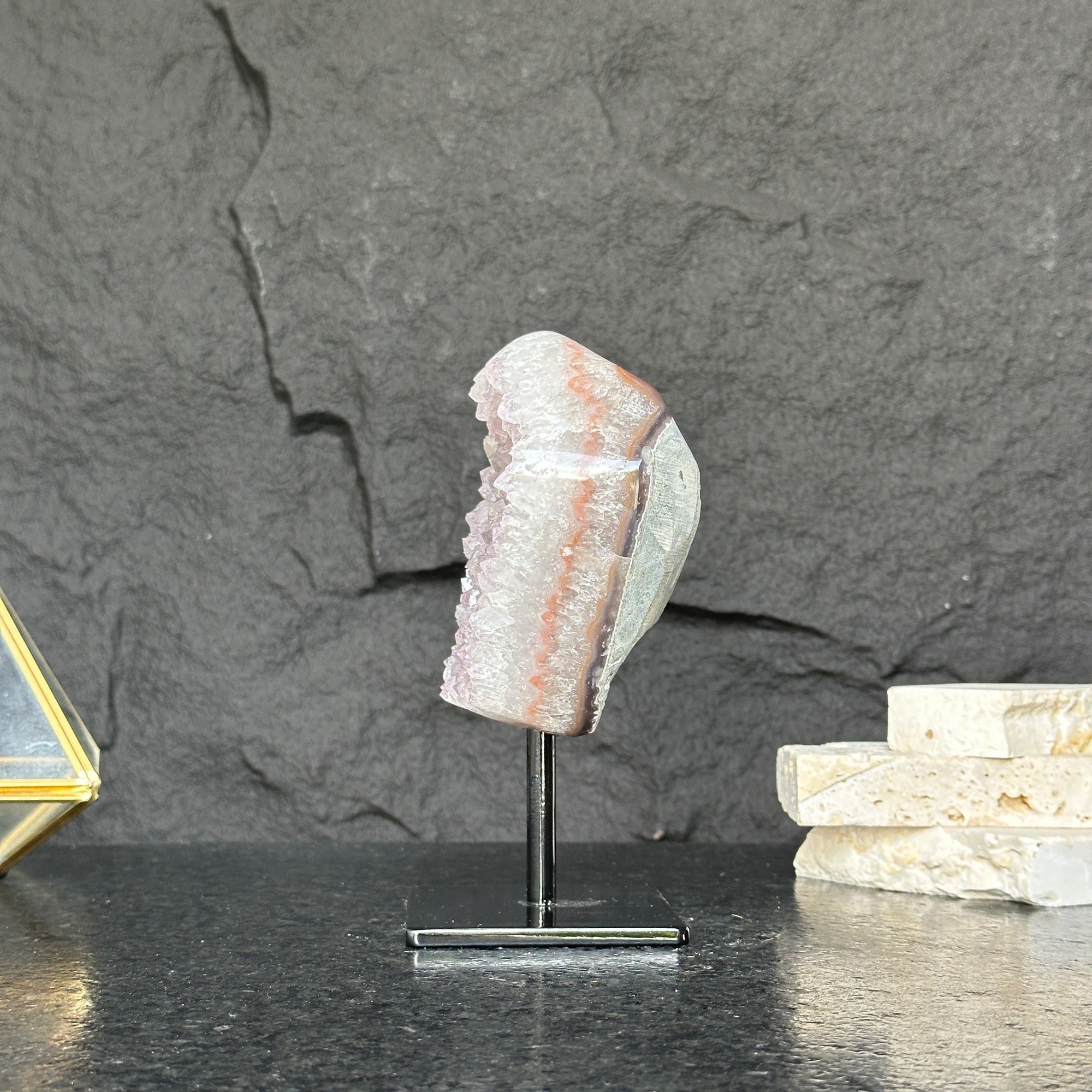 quartz geode from uruguay