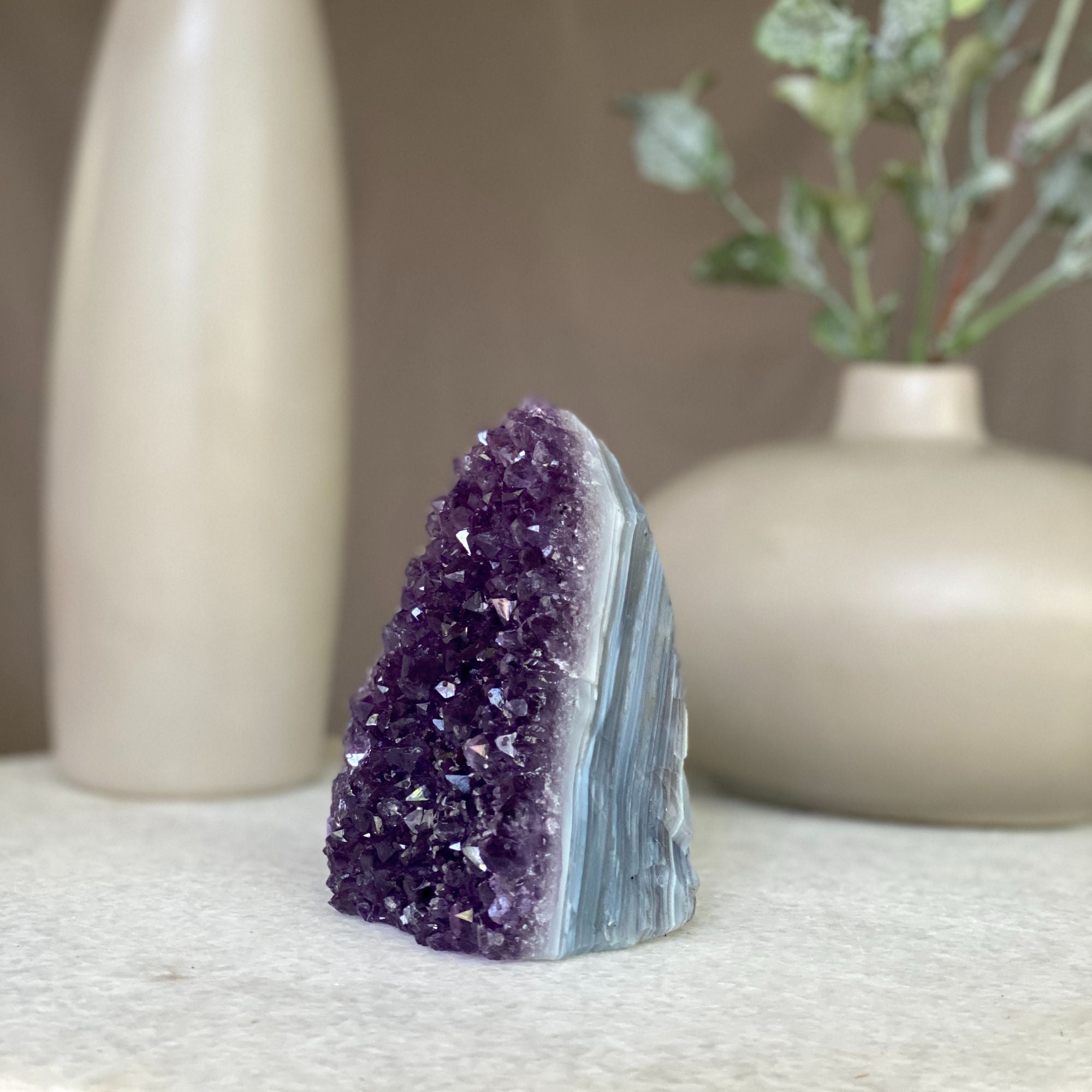 Amethyst crystal stones and geodes for SALE
