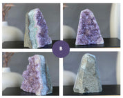 Pink amethyst cluster, pink amethyst crystal, amethyst on SALE, amethyst cut base, pink crystals