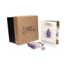 Quartz Crystals Flame Set, perfect housewarming gift for crystal lovers